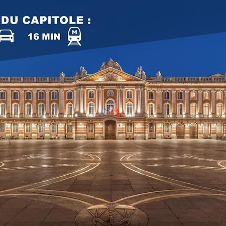 La Belle ~ Arrivee Autonome ~ Parking Apartment Toulouse
